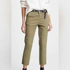 Nili lotan montauk sage green cropped pants
